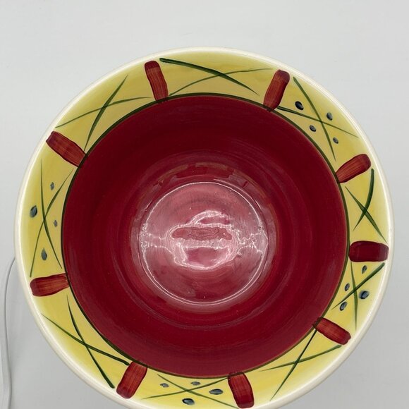 Gail Pittman Natchez Trace VTG Discontinued 9-inch Mixing Bowl Trees Fences - Picture 4 of 6